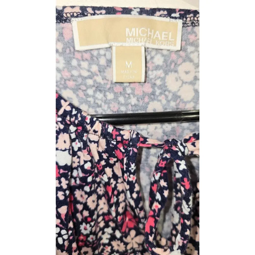 Michael Kors Floral Tank Top Womens Size M